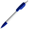 LECCE PEN TRIS WHITE plastic Ballpen with Your company logo
