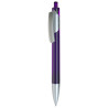 LECCE PEN TRIS LX SAT Ballpen transparent plastic advertising