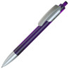 LECCE PEN TRIS LX SAT Ballpen transparent plastic advertising