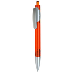 LECCE PEN TRIS LX SAT Ballpen transparent plastic advertising