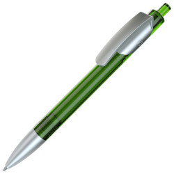 LECCE PEN TRIS LX SAT Ballpen transparent plastic advertising