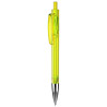 Długopis LECCE PEN TRIS CHROME LX przezroczysty z nadrukiem logo