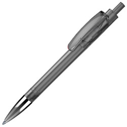 Długopis LECCE PEN TRIS CHROME LX przezroczysty z nadrukiem logo
