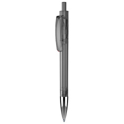 LECCE PEN TRIS CHROME LX Ballpen transparent with logo print