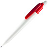 LECCE PEN OTTO WHITE Ballpen plastic with advertising logo print
