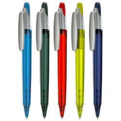 Długopis reklamowy LECCE PEN OTTO FROST SAT plastikowy z logo