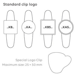 LECCE PEN OTTO CLIP SPECIAL advertising Ballpen with logo clip