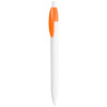 LECCE PEN X-ONE WHITE plastic Ballpen with Your company logo