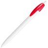 LECCE PEN X-ONE WHITE plastic Ballpen with Your company logo