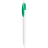 LECCE PEN X-ONE WHITE plastic Ballpen with Your company logo