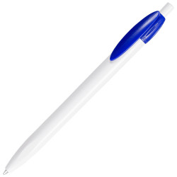 LECCE PEN X-ONE WHITE plastic Ballpen with Your company logo