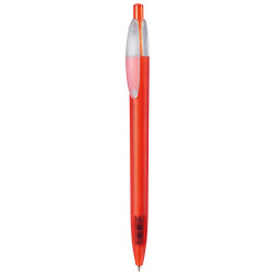 LECCE PEN X-ONE FROST Ballpen plastic transparent advertising