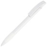 LECCE PEN NOVE WHITE plastic Ballpen with Your company's print