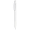 LECCE PEN NOVE WHITE plastic Ballpen with Your company's print
