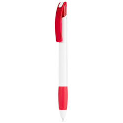 LECCE PEN NOVE WHITE plastic Ballpen with Your company's print