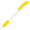 LECCE PEN NOVE WHITE plastic Ballpen with Your company's print