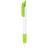 LECCE PEN NOVE WHITE plastic Ballpen with Your company's print