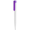 Ekologiczny Długopis LECCE PEN TARGET WHITE R-PET z nadrukiem