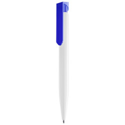 LECCE PEN TARGET WHITE ecological Ballpen R-PET with print