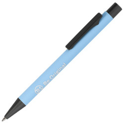 Metal B1 PRESS Ballpen with engraving of Your advertising logo