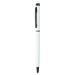 B1 TOUCHWRITER BLACK Ballpen metal touchscreen with logo engraving