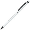 B1 TOUCHWRITER BLACK Ballpen metal touchscreen with logo engraving