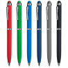 B1 CLICKER TOUCH SOFT Ballpen matte metal with mirror engraving