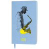 THINKME FUNKY Notebook two-color advertising with print or embossing