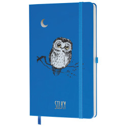 THINKME SILKY advertising Notebook 130x210mm squared pages