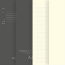 Notes THINKME BIGGY GRS eko rPET duży notatnik reklamowy