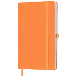 THINKME JUSTY Notebook lined with elastic band advertising