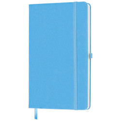 THINKME JUSTY Notebook lined with elastic band advertising