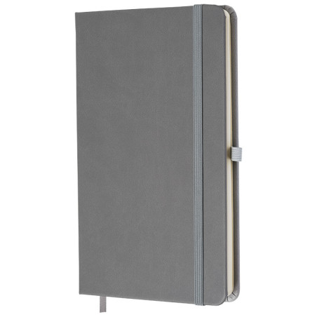 THINKME JUSTY GRS eco Notebook with pocket, recycled, advertising