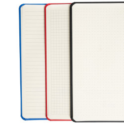 THINKME JUSTY GRS eco Notebook with pocket, recycled, advertising