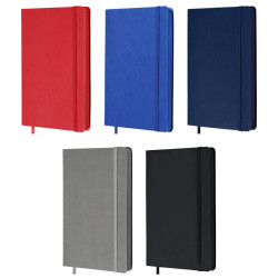 THINKME SHADY GRS Notebook eco recycled with elastic band advertising