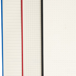 THINKME SHADY GRS Notebook eco recycled with elastic band advertising