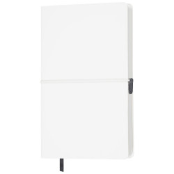 Notes THINKME FRANKY dwukolorowa okładka z nadrukiem z tłoczeniem logo