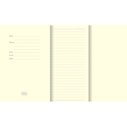 THINKME ENOTE CLASSIC Notebook with elastic band advertising