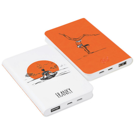 THINKME FRANKY Power Bank 5000mAh two-color battery with logo