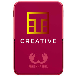FRESH 'N REBEL MAGNETIC WIRELESS 5000 MAH Power Bank with print