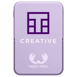 FRESH 'N REBEL MAGNETIC WIRELESS 5000 MAH Power Bank with print