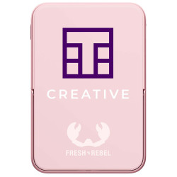 FRESH 'N REBEL MAGNETIC WIRELESS 5000 MAH Power Bank with print
