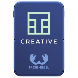 FRESH 'N REBEL MAGNETIC WIRELESS 5000 MAH Power Bank with print