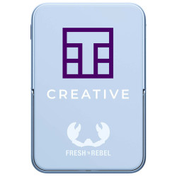FRESH 'N REBEL MAGNETIC WIRELESS 5000 MAH Power Bank with print