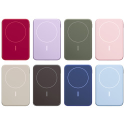 Power Bank FRESH 'N REBEL MAGNETIC WIRELESS 5000 MAH z nadrukiem