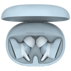 FRESH 'N REBEL TWINS MOVE Wireless Earbuds with advertising print