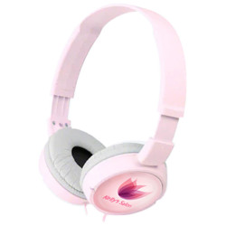 SONY MDR-ZX110 On-Ear Headphones advertising headphones with logo