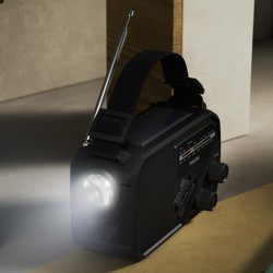 PHILIPS TAR1609 Radio Receiver with a flashlight FM/AM SOS with logo