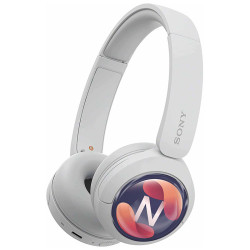 SONY WH-CH520 Wireless On-Ear Headphones with doming sticker