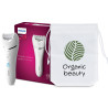PHILIPS Series 8000 BRE700 Epilator with advertising print
